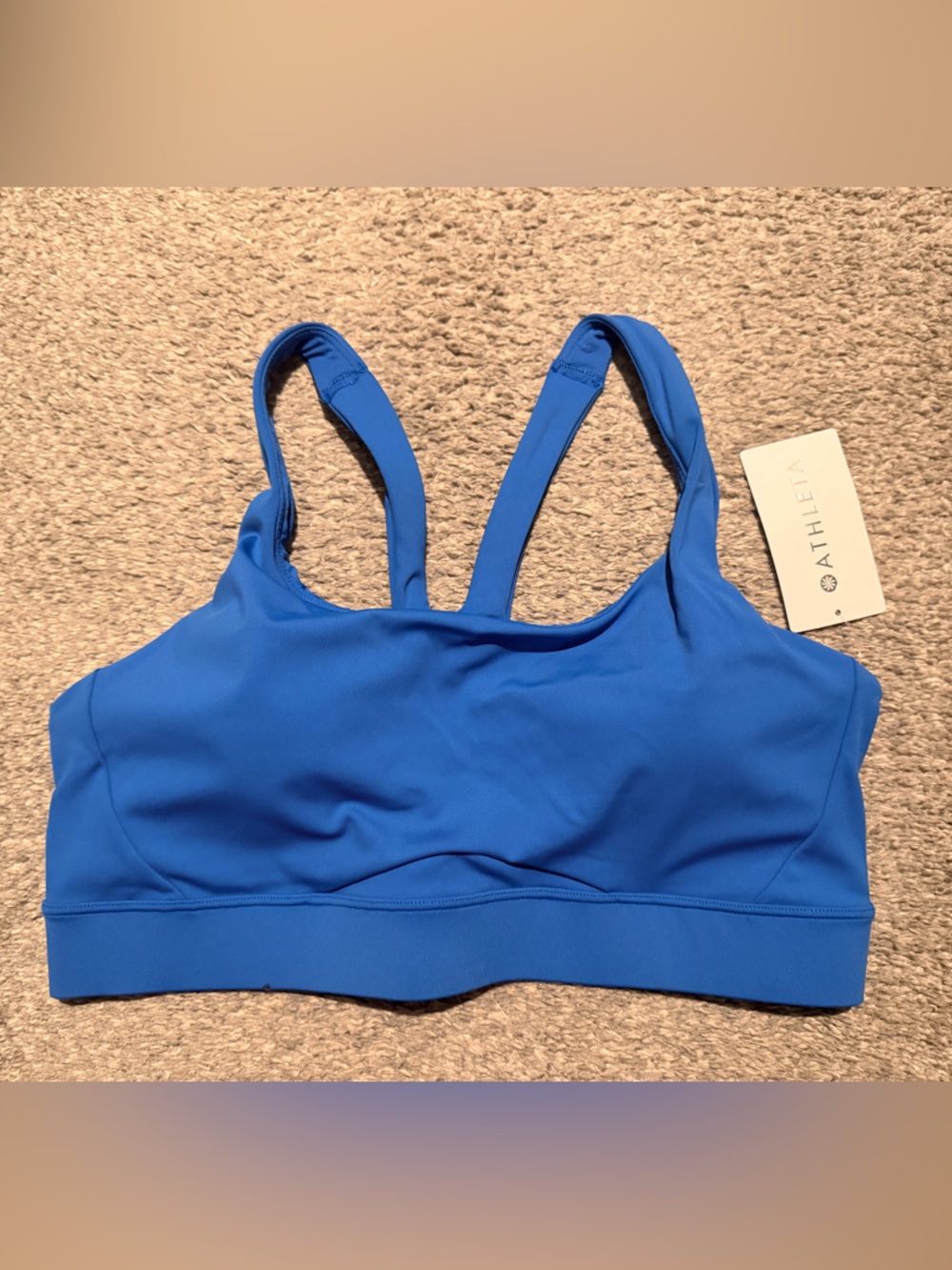 Athleta Royal Blue Interval Bra
